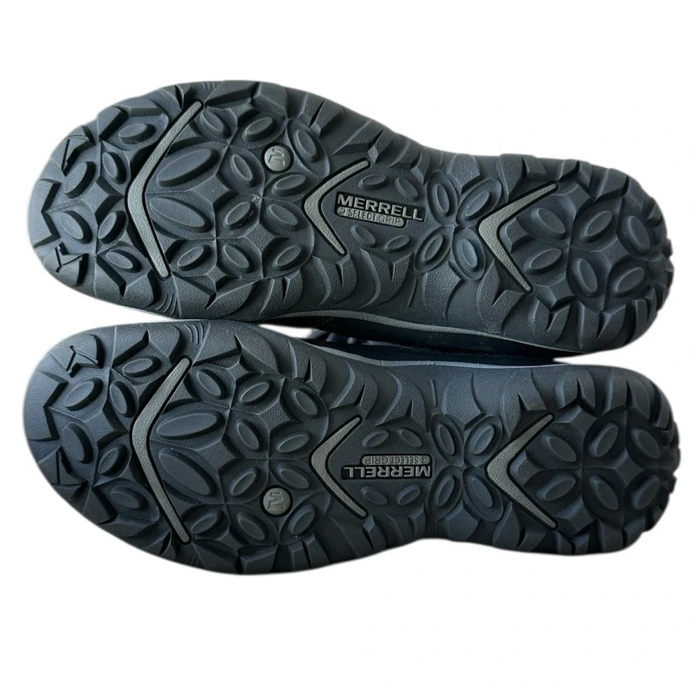 Merrell Women's Murren Tall Winter Snow Boots in Pewter Gray Sporty‎ Size 7.5